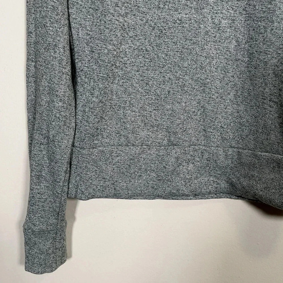 Aritzia Community Boatneck Heathered Grey Sweatshirt - Picture 8 of 14